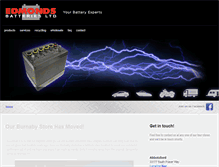 Tablet Screenshot of edmondsbatteries.net
